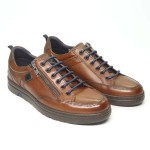 Sneaker cognac leder 0298 Fluchos